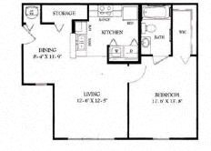 One Bedroom/One Bath